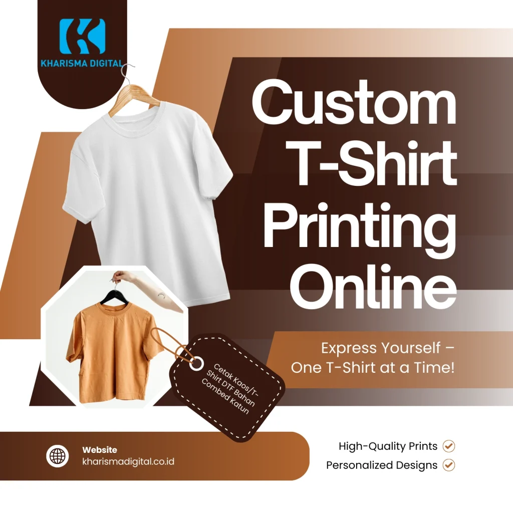 Cetak Custom T-Shirt Printing Instagram Post